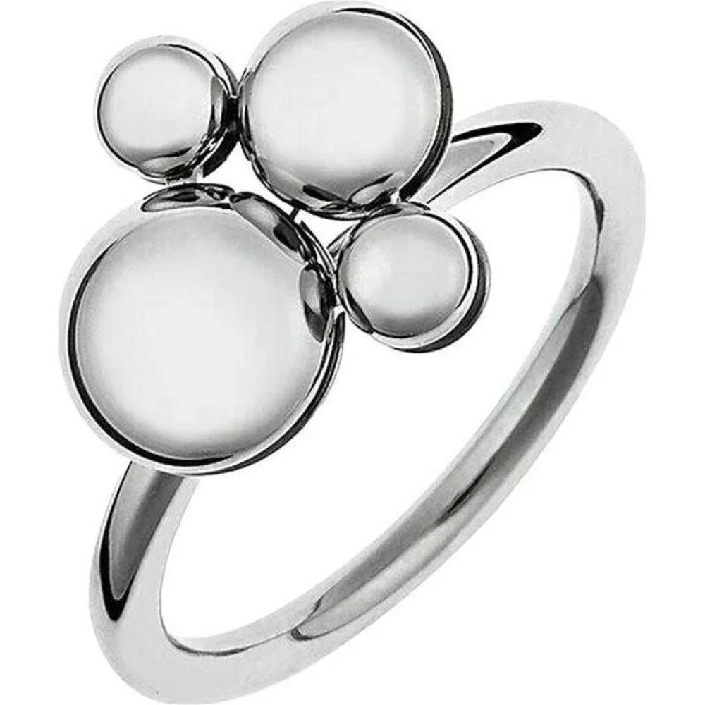 Calvin Klein Collection Silver Spin Ring NIB
